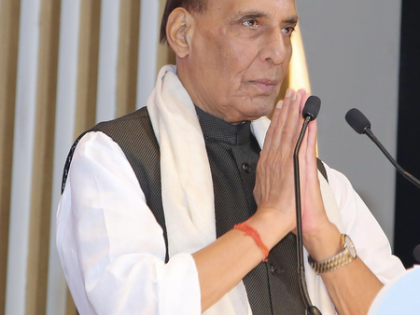 Women peacekeepers lead future of global security: Rajnath Singh | Women peacekeepers lead future of global security: Rajnath Singh Women peacekeepers lead future of global security: Rajnath Singh | Women peacekeepers lead future of global security: Rajnath Singh