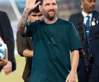 Messi reaches Mumbai for third pit stop of 'GOAT Tour' | Messi reaches Mumbai for third pit stop of 'GOAT Tour'