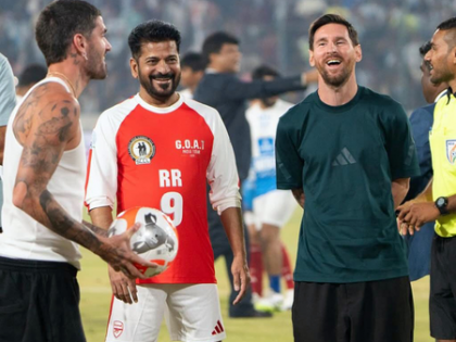 Telangana CM thanks Messi for enthralling fans in Hyderabad, congratulates security personnel | Telangana CM thanks Messi for enthralling fans in Hyderabad, congratulates security personnel