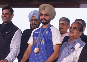 Indian shooting stars celebrate Olympic Day, hope for continued success at 2028 LA Games | Indian shooting stars celebrate Olympic Day, hope for continued success at 2028 LA Games Indian shooting stars celebrate Olympic Day, hope for continued success at 2028 LA Games | Indian shooting stars celebrate Olympic Day, hope for continued success at 2028 LA Games