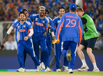 Vice President Radhakrishnan congratulates Team India on historic third T20 World Cup win | Vice President Radhakrishnan congratulates Team India on historic third T20 World Cup win