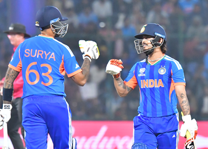 T20 WC: Kishan, Pandya fifties take India to 209/9 despite Erasmus’s career-best 4-20 | T20 WC: Kishan, Pandya fifties take India to 209/9 despite Erasmus’s career-best 4-20