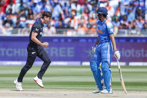 Champions Trophy: Putting pressure on India’s destructive batters was key, says Matt Henry | Champions Trophy: Putting pressure on India’s destructive batters was key, says Matt Henry