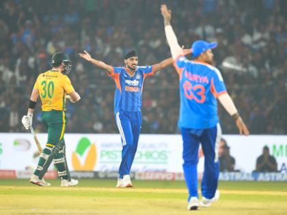 1st T20I: Idea was to hit the seam as hard as possible, says Arshdeep Singh | 1st T20I: Idea was to hit the seam as hard as possible, says Arshdeep Singh