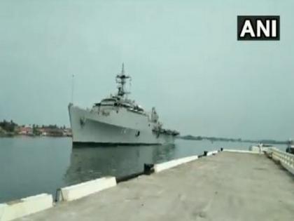 Operation Samudra Setu: INS Jalashwa arrives in Kochi with 698 Indians from Maldives | Operation Samudra Setu: INS Jalashwa arrives in Kochi with 698 Indians from Maldives