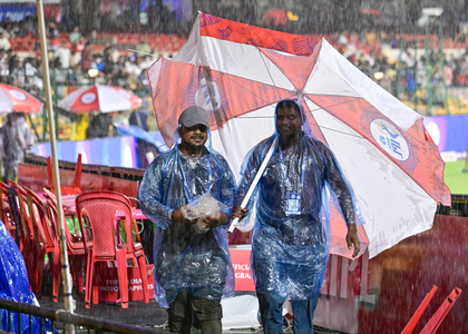 IPL 2025: KKR knocked out as rain washes off RCB clash | IPL 2025: KKR knocked out as rain washes off RCB clash