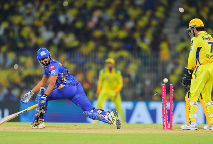 IPL 2025: Noor’s 4-18, Khaleel’s 3-29 help CSK restrict MI to 155/9 | IPL 2025: Noor’s 4-18, Khaleel’s 3-29 help CSK restrict MI to 155/9