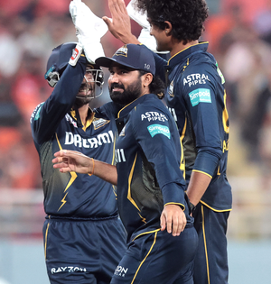 IPL 2024: Sai Kishore spins a web as Gujarat Titans bowl out PBKS for 142 | IPL 2024: Sai Kishore spins a web as Gujarat Titans bowl out PBKS for 142