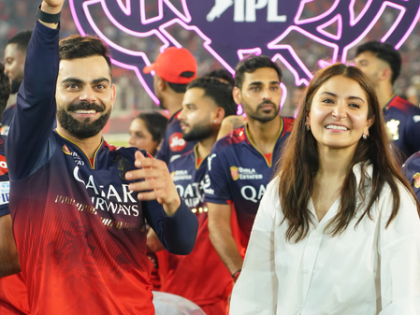 RCB’s IPL triumph ‘is far more special’ for Anushka, says Virat Kohli | RCB’s IPL triumph ‘is far more special’ for Anushka, says Virat Kohli