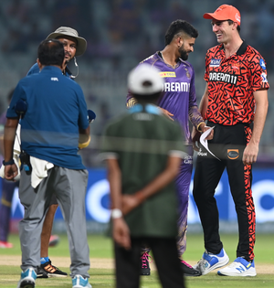 IPL 2024: Sunrisers Hyderabad win toss, elect to field against Kolkata Knight Riders | IPL 2024: Sunrisers Hyderabad win toss, elect to field against Kolkata Knight Riders