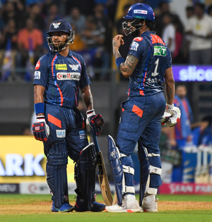 IPL 2024: Pooran's sensational 75, Rahul's fifty help Lucknow race to 214/6 against MI | IPL 2024: Pooran's sensational 75, Rahul's fifty help Lucknow race to 214/6 against MI