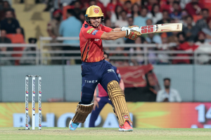 IPL 2024: Ashutosh Sharma's late fireworks propel PBKS to a respectable 147/8 against RR | IPL 2024: Ashutosh Sharma's late fireworks propel PBKS to a respectable 147/8 against RR