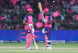 IPL 2024: Samson, Parag half-centuries lift Rajasthan to 196 for 3 against Gujarat | IPL 2024: Samson, Parag half-centuries lift Rajasthan to 196 for 3 against Gujarat
