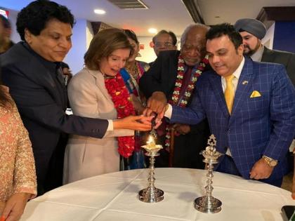 US House Speaker Pelosi celebrates Diwali in Washington DC | US House Speaker Pelosi celebrates Diwali in Washington DC