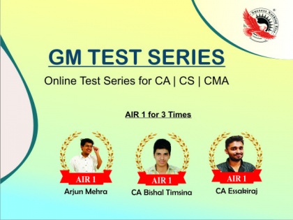 GM Test Series foresees another ICAI All India Rank 1, after three consecutive triumphs | GM Test Series foresees another ICAI All India Rank 1, after three consecutive triumphs