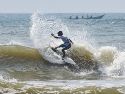 World Surf League: Top seeds flare on Day 2 of Tamil Nadu International Surf Open | World Surf League: Top seeds flare on Day 2 of Tamil Nadu International Surf Open