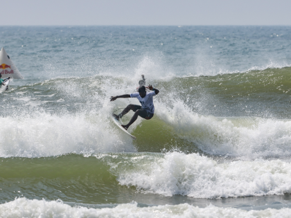 World Surf League: Selvamani stars on first day of Tamil Nadu International Surf Open | World Surf League: Selvamani stars on first day of Tamil Nadu International Surf Open