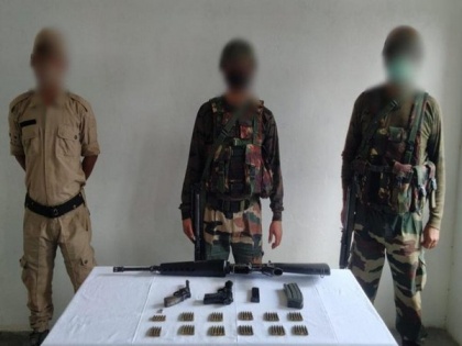 Arms, ammunition seized as insurgents' hideout busted in Manipur | Arms, ammunition seized as insurgents' hideout busted in Manipur