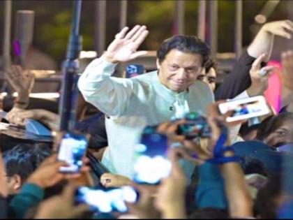 Imran Khan defends wife Bushra Bibi, says she 'isn't in politics' | Imran Khan defends wife Bushra Bibi, says she 'isn't in politics'
