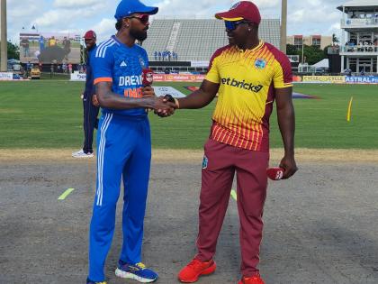5th T20I: India win toss, opt to bat first against West Indies in decider | 5th T20I: India win toss, opt to bat first against West Indies in decider