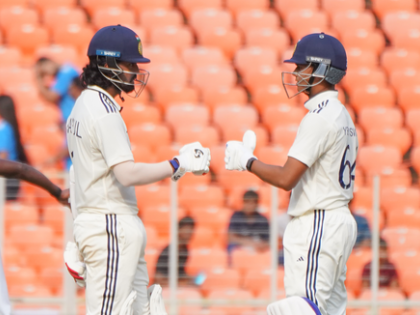 1st Test: Rahul hits unbeaten 53 as India reach 121/1, trail West Indies by 41 runs | 1st Test: Rahul hits unbeaten 53 as India reach 121/1, trail West Indies by 41 runs
