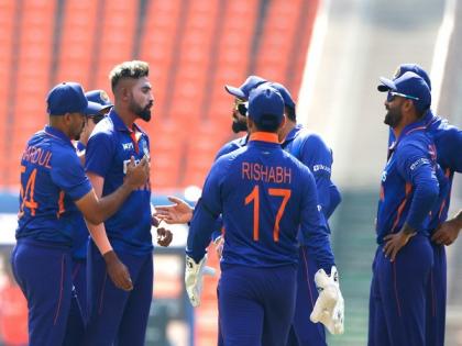 Ind vs WI, 1ST ODI: Indian spinners bowl out visitors for a paltry 176 | Ind vs WI, 1ST ODI: Indian spinners bowl out visitors for a paltry 176