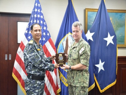 Rear Admiral Kochhar calls on US Navy Commander at Bahrain | Rear Admiral Kochhar calls on US Navy Commander at Bahrain