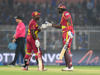 T20 WC: Chase, Holder, Powell power Windies to 195/4 against India in crucial Super 8s clash | T20 WC: Chase, Holder, Powell power Windies to 195/4 against India in crucial Super 8s clash