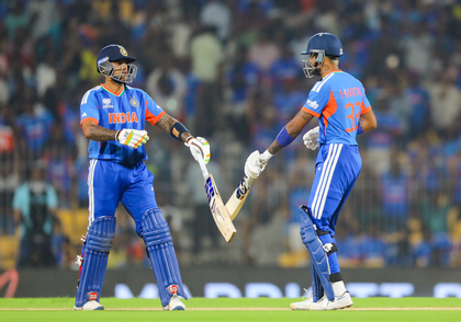 T20 WC: Abhishek, Hardik fifties power India to their highest tournament score against Zimbabwe | T20 WC: Abhishek, Hardik fifties power India to their highest tournament score against Zimbabwe