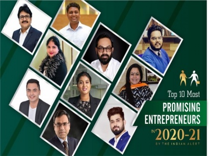 Top 10 most promising Entrepreneurs 2020-21 by the Indian Alert | Top 10 most promising Entrepreneurs 2020-21 by the Indian Alert