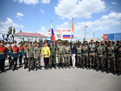 Indian soldiers arrive in Russia for Indra-2021 drills | Indian soldiers arrive in Russia for Indra-2021 drills