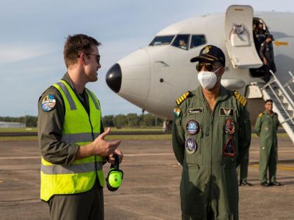 Indian Navy's P-8I in Australia to participate in combined maritime operations | Indian Navy's P-8I in Australia to participate in combined maritime operations