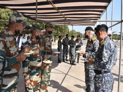 Admiral Karambir Singh visits Gujarat Daman and Diu naval area | Admiral Karambir Singh visits Gujarat Daman and Diu naval area Admiral Karambir Singh visits Gujarat Daman and Diu naval area | Admiral Karambir Singh visits Gujarat Daman and Diu naval area