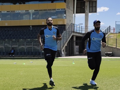 Indian team sweat it out in field ahead of limited-overs series against Australia | Indian team sweat it out in field ahead of limited-overs series against Australia