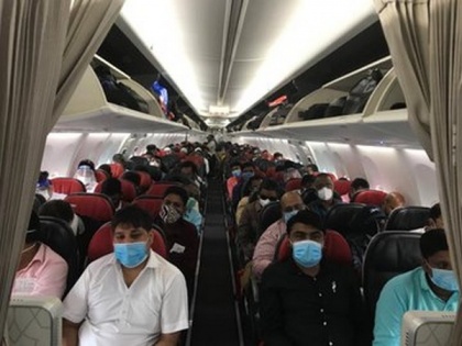 Air India flight departs with 147 stranded Indians from Benin, Chad | Air India flight departs with 147 stranded Indians from Benin, Chad