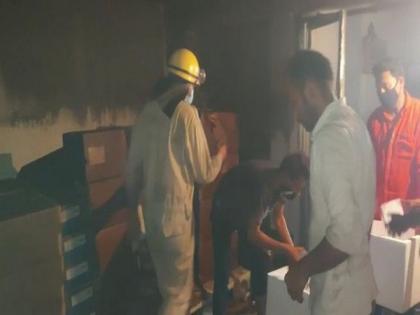 Fire breaks out at pharma godown in Indore; medicines related to COVID-19 destroyed | Fire breaks out at pharma godown in Indore; medicines related to COVID-19 destroyed