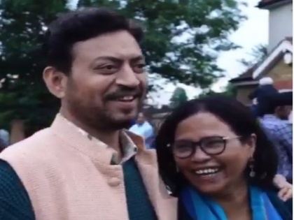 Irrfan Khan's son Babil gets emotional as he posts throwback video of parents | Irrfan Khan's son Babil gets emotional as he posts throwback video of parents