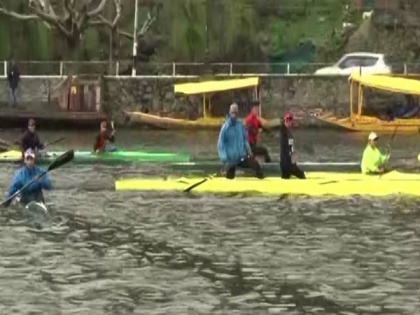 National-level coaching camp of water sports being held in Srinagar | National-level coaching camp of water sports being held in Srinagar
