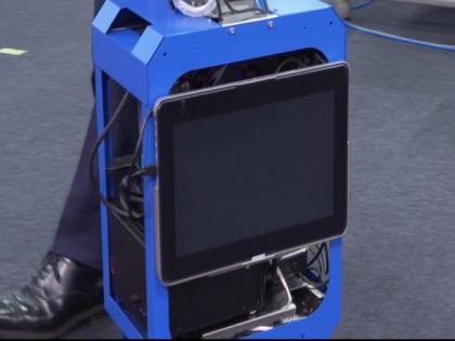 Japan's Shimizu Corporation produces artificial intelligence suitcase | Japan's Shimizu Corporation produces artificial intelligence suitcase