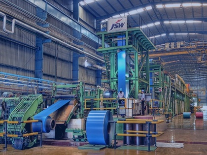 JSW Steel production up 9 pc in July at 12.46 lakh tonnes | JSW Steel production up 9 pc in July at 12.46 lakh tonnes