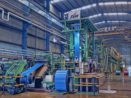 JSW Steel clocks steel production at 5.63 lakh tonnes in April | JSW Steel clocks steel production at 5.63 lakh tonnes in April