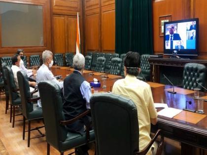 Jaishankar discusses India-Central Asia foreign ministers' meet through videoconferencing | Jaishankar discusses India-Central Asia foreign ministers' meet through videoconferencing