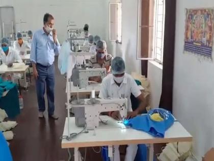 Inmates of jails in UP stitch PPEs, masks at record pace to help fight COVID-19 | Inmates of jails in UP stitch PPEs, masks at record pace to help fight COVID-19