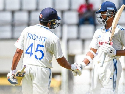 1st Test: Jaiswal, Rohit hit centuries as India dominate West Indies; lead by 162 runs | 1st Test: Jaiswal, Rohit hit centuries as India dominate West Indies; lead by 162 runs