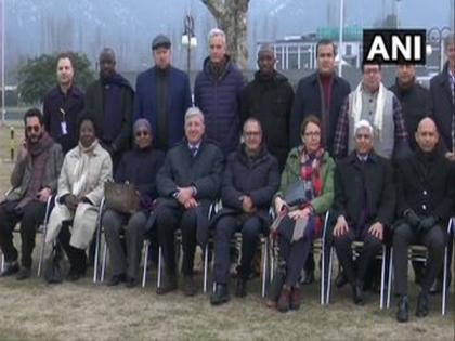 Jammu: Delegation of foreign envoys discuss political detentions, internet restrictions in J-K | Jammu: Delegation of foreign envoys discuss political detentions, internet restrictions in J-K