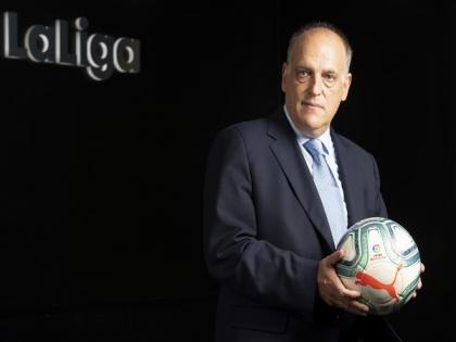 European Super League: La Liga won't defend Real Madrid, Barcelona if sanctioned by UEFA, says Tebas | European Super League: La Liga won't defend Real Madrid, Barcelona if sanctioned by UEFA, says Tebas European Super League: La Liga won't defend Real Madrid, Barcelona if sanctioned by UEFA, says Tebas | European Super League: La Liga won't defend Real Madrid, Barcelona if sanctioned by UEFA, says Tebas