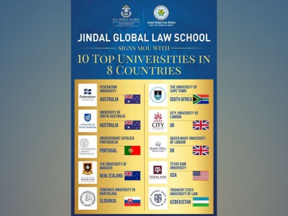 Jindal Global Law School signs 10 new MoUs for collaborations with leading international universities | Jindal Global Law School signs 10 new MoUs for collaborations with leading international universities