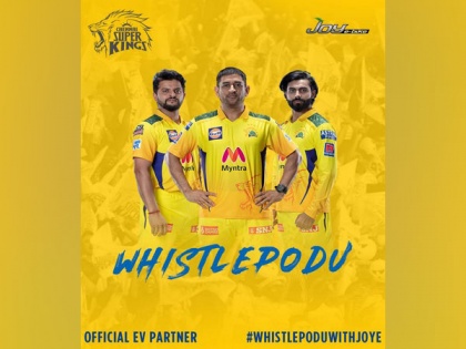 Joy e-bike becomes CSK's official electric vehicle partner for the upcoming IPL 2021; Launches new digital campaign #WhistlePoduWithJoye" | Joy e-bike becomes CSK's official electric vehicle partner for the upcoming IPL 2021; Launches new digital campaign #WhistlePoduWithJoye"