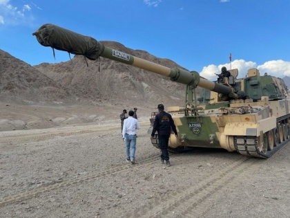 K9-Vajra howitzer regiment inducted in Eastern Ladakh: Army chief | K9-Vajra howitzer regiment inducted in Eastern Ladakh: Army chief