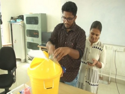 Engineering students make sensor-enabled dustbins to solve problems of overflowing garbage | Engineering students make sensor-enabled dustbins to solve problems of overflowing garbage